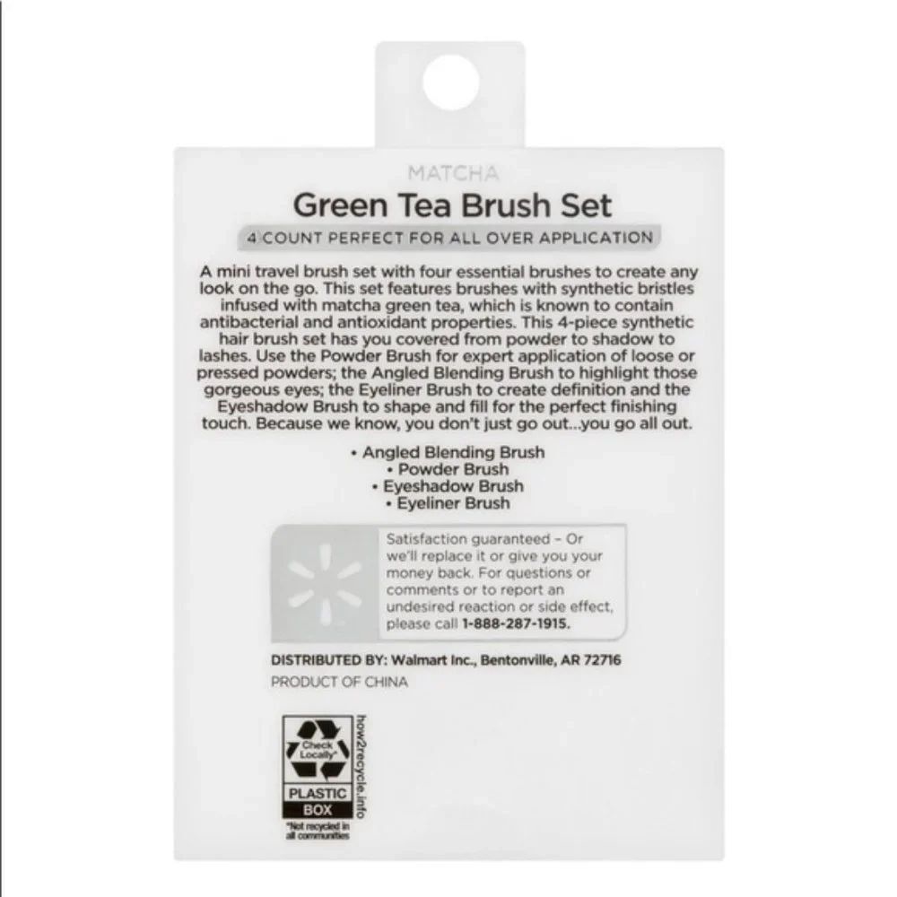 MATCHA GREEN TEA BRUSH SET NEW!!